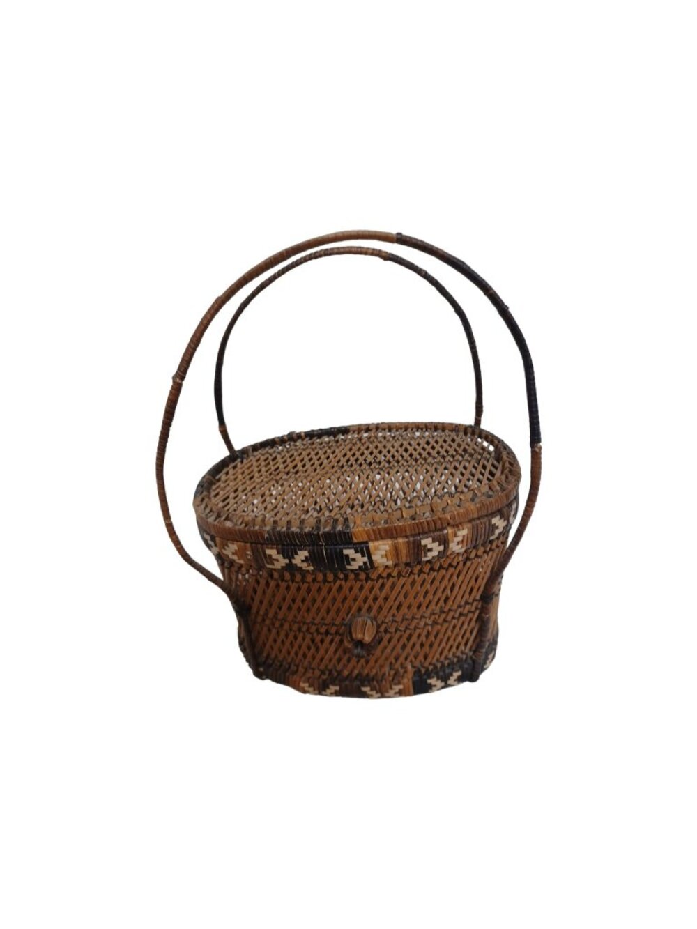East coast First Nations Basket Purse Antique